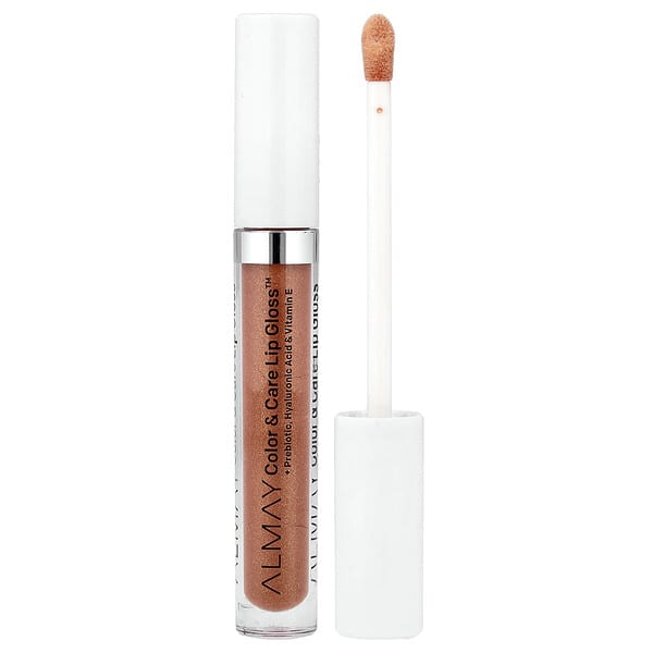 Almay, Color & Care Lip Gloss™, 300 글리터 골드, 3ml(0.1fl oz)