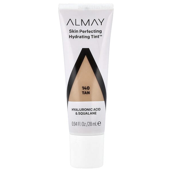 Almay, 스킨 퍼펙팅 하이드레이팅 틴트™, 140 탠, 28ml(0.94fl oz)