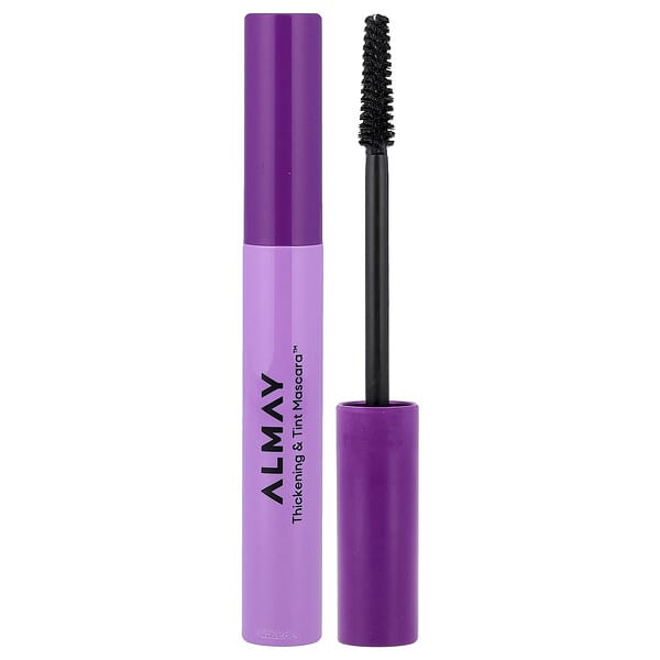 Almay, Thickening & Tint Mascara™, 401 Blackest Black, 0.28 fl oz (8.3 ml)