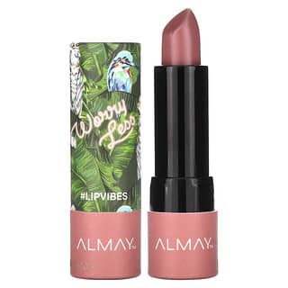 Almay, Lip Vibes Lipstick, 130 Worry Less, 0.14 oz (4 g)