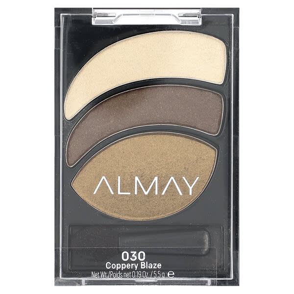 Almay, Shadow Trios, Smoky Eyeshodow, 030 Coppery Blaze, 0,19 uncia (5,5 g)