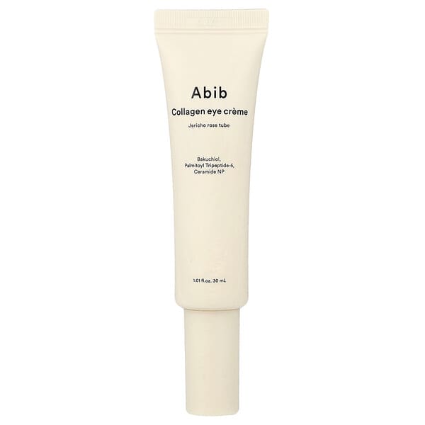 Abib, 콜라겐 아이 크림, 제리코 로즈 튜브, 30ml(1.01fl oz)