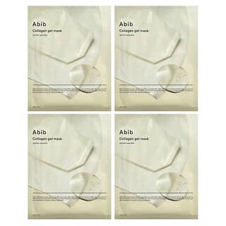 Abib, 膠原蛋白凝膠美容面膜，耶利哥玫瑰果凍，4 片，每片 1.23 盎司（35 克）