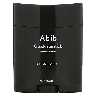 Abib, Quick Sunstick, маска для защиты от солнца, SPF 50+ PA ++++, 22 г (0,77 унции)