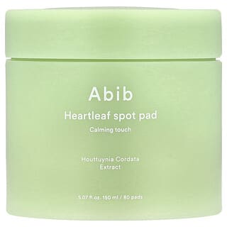Abib, Heartleaf 斑点淡化化妆棉，80 片，5.07 液量盎司（150 毫升）