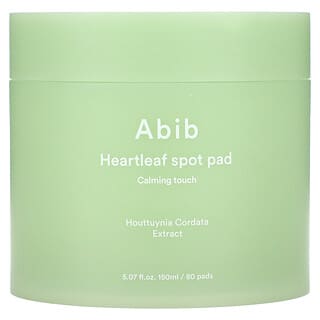 Abib, Absorvente para manchas Heartleaf, 80 absorventes, 150 ml (5,07 fl oz)