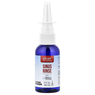 American Biotech Labs, Silver Biotics®（シルバーバイオティクス）、SilverSol Technology®（シルバーソル テクノロジー）配合サイナスリンス、60ml（2液量オンス）