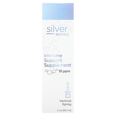 American Biotech Labs, Silver Biotics, Immune Support Supplement, 10 ppm, 2 fl oz (60 ml)