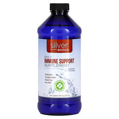 American Biotech Labs, Silver Biotics, Suplemento de Suporte Imunológico Diário com Tecnologia SilverSol, 473 ml (16 fl oz)