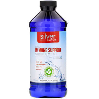 American Biotech Labs, Silver Biotics,  Daily Immune Support Supplement with SilverSol Technology, 16 fl oz (473 ml)