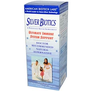 American Biotech Labs, Silber Biotika, 10 ppm Silber, 236 ml