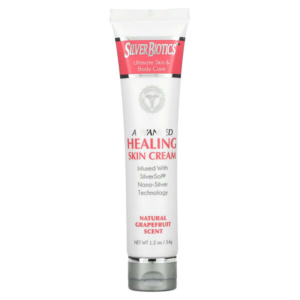 American Biotech Labs, Advanced Healing Skin Cream, Natural Grapefruit, 1.2 oz (34 g)