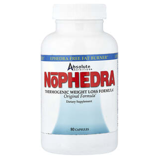 Absolute Nutrition, Nophedra`` 80 cápsulas