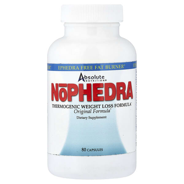 Absolute Nutrition, Nophedra, 80 capsule