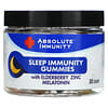 Absolute Immunity, Sleep Immunity Gummies with Elderberry, Zinc, Melatonin, 30 Gummies