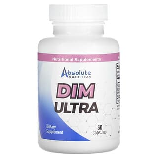 Absolute Nutrition, DIM Ultra（ジインドリルメタン）、60粒