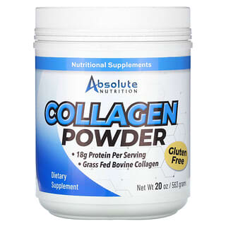 Absolute Nutrition, Colágeno en polvo`` 563 g (20 oz)