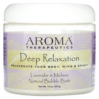 Abracadabra, Abra Therapeutics, Natural Bubble Bath, Deep Relaxation, Lavender & Melissa, 14 oz (397 g)