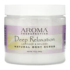 Abracadabra, Abra Therapeutics, Natural Body Scrub, Deep Relaxation, Lavender and Melissa, 12 oz (340 g)