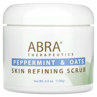 Abracadabra, Abra Therapeutics, Skin Refining Scrub, Peppermint and Oats, 4.5 oz (126 g)