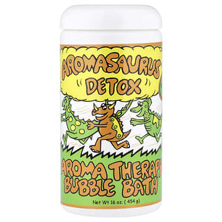 Abra Therapeutics, Aromasaurus Detox, Schaumbad mit Aromatherapie für Kinder, 453 g (16 oz.)