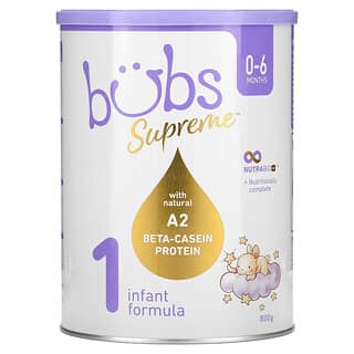Aussie Bubs, Formule pour nourrissons Supreme, 0-6 mois, 800 g