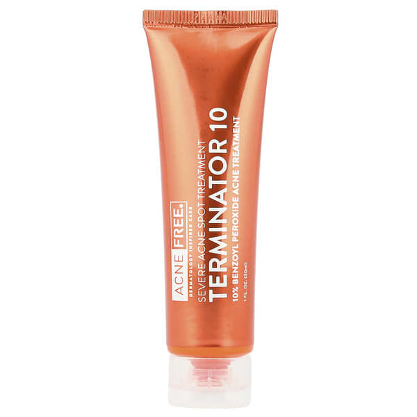 ACNE FREE, Terminator 10, 심한 여드름 반점 트리트먼트, 30ml(1fl oz)
