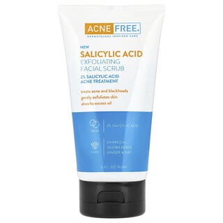 ACNE FREE, Exfoliante facial con ácido salicílico, 150 ml (5 oz. líq.)