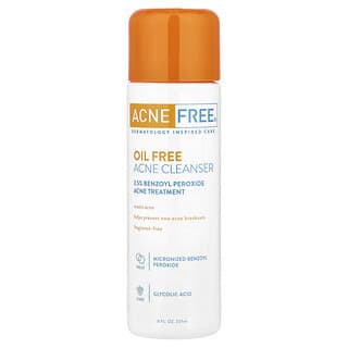 ACNE FREE, Очищающее средство от акне без масла, средство от акне, без отдушек, 237 мл (8 жидк. Унций)