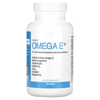 A.C. Grace Company, Unique Omega E +, 60 мягких таблеток