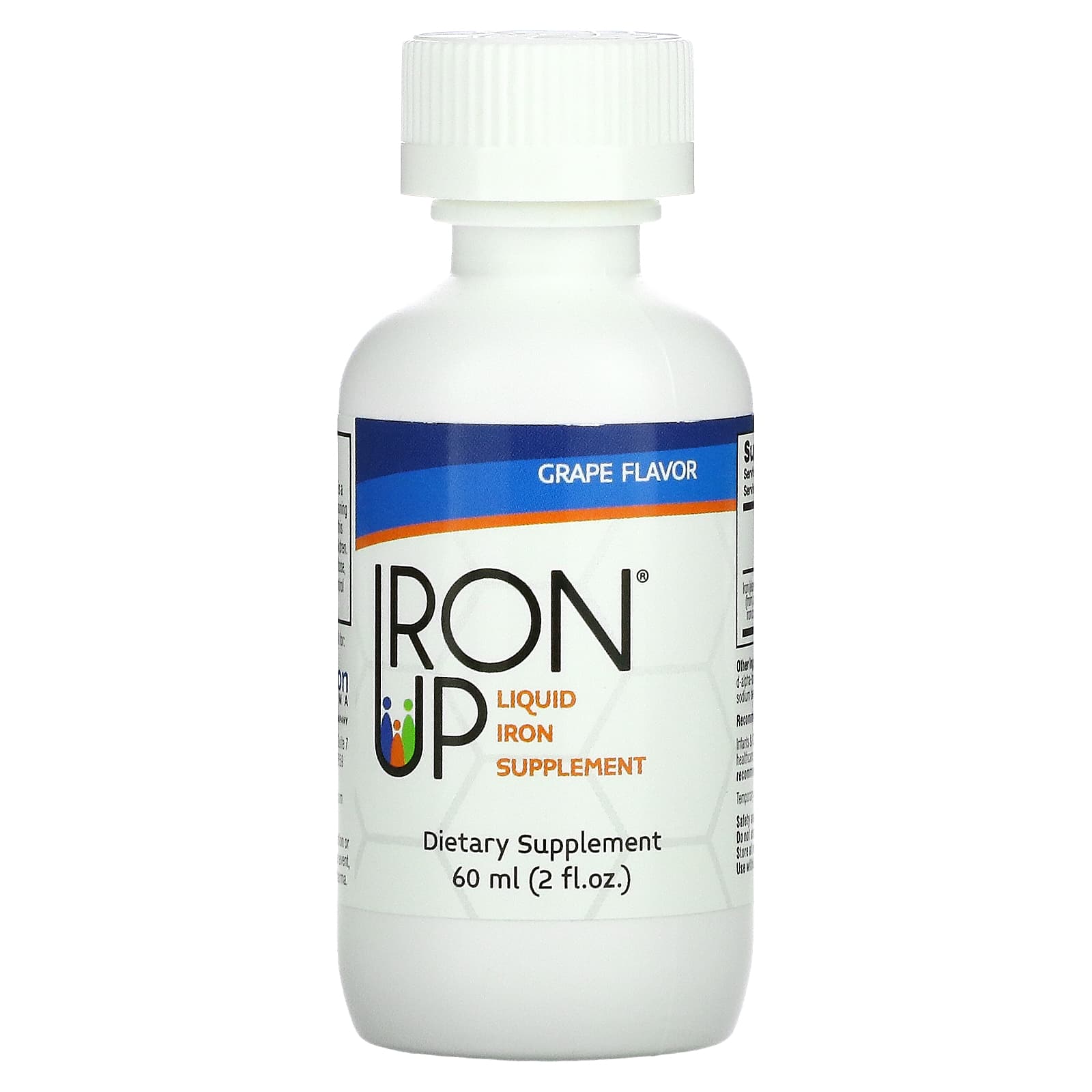 A.C. Grace Company, Iron Up, Liquid Iron Supplement, Grape, 2 fl oz (60 ml)