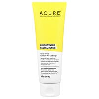 ACURE, Brightening Facial Scrub™, осветляющий скраб для лица, для всех типов кожи, 118 мл (4 жидк. унции)
