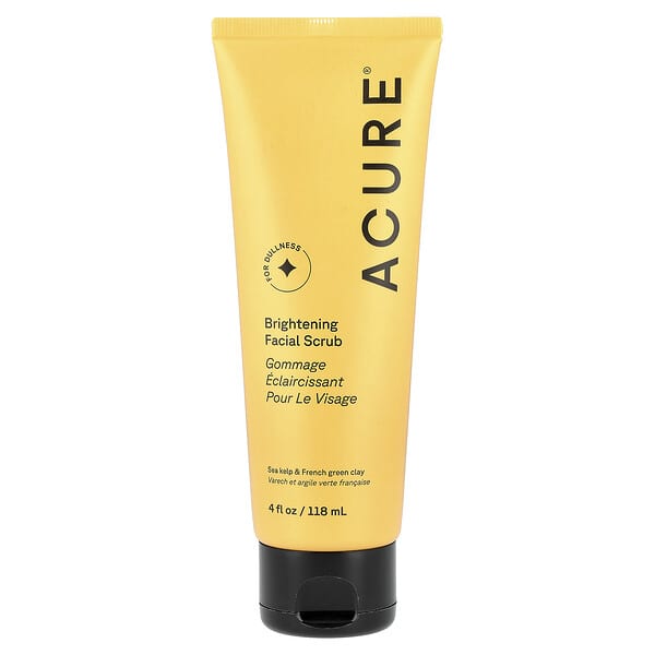 ACURE, 브라이트닝 페이셜 스크럽, 118ml(4fl oz)