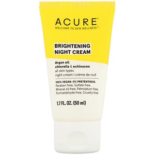 Acure, осветляющий ночной крем, 50 мл (1,7 жидк. унции)