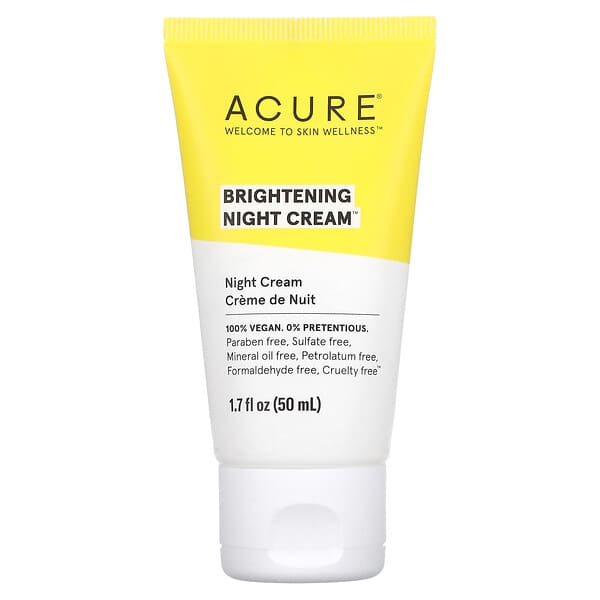 ACURE, Brightening Night Cream, 1.7 fl oz (50 ml)