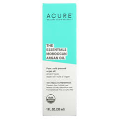 ACURE, The Essentials, Moroccan Argan Oil, natürliches marokkanisches Arganöl, 30 ml (1 fl. oz.)