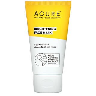 Acure, осветляющая косметическая маска для лица, 50 мл (1,7 жидк. унции)
