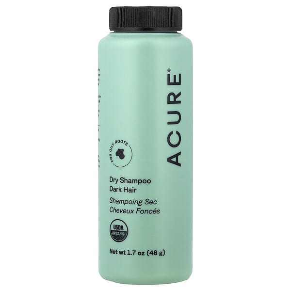 ACURE, Dry Shampoo, Brunette to Dark Hair, Rosemary & Cocoa, 1.7 oz (48 g)