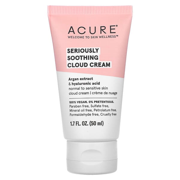 ACURE, Seriously Soothing（シリアスリースージング）、クラウドクリーム、50ml（1.7液量オンス）