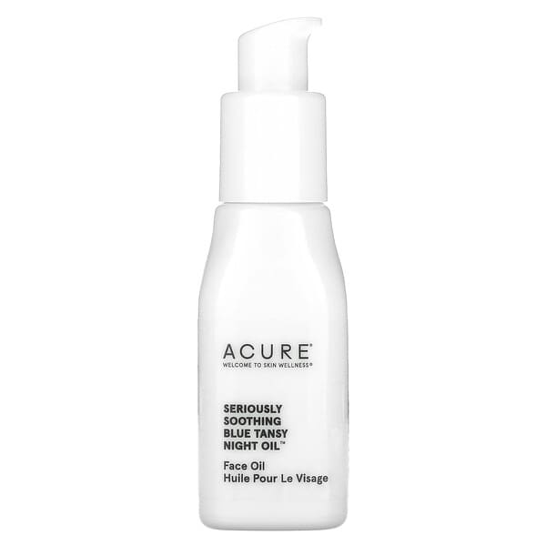 Acure, シリアスリースージング、青ヨモギナイトオイル、1液量オンス (30 ml)