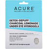 Detox-Depuff, Charcoal Lemonade Under Eye Hydrogels, 2 Single Use Eye Gels, 0.236 fl oz (7 ml)