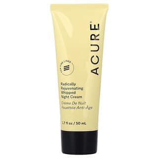 ACURE, Radically Rejuvenating Whipped Night Cream™, verjüngende Nachtcreme, 50 ml (1,7 fl. oz.)