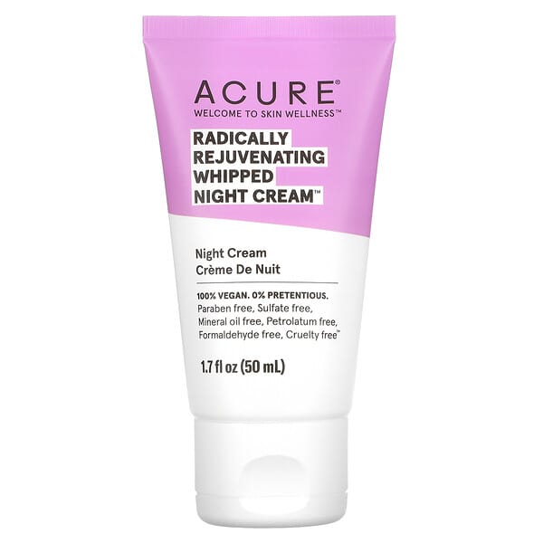 ACURE, Radically Rejuvenating, Whipped Night Cream, 1.7 fl oz (50 ml)