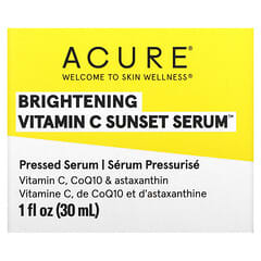 ACURE, ブライトニングビタミンCサンセットセラム、30ml（1液量オンス）