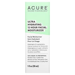 ACURE, Ultrahidratante, Humectante facial de 12 horas, 30 ml (1 oz. Líq.)