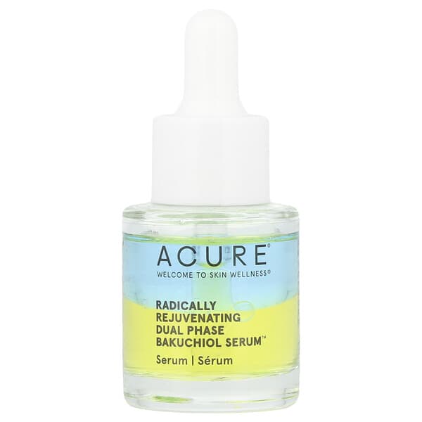 ACURE, 래디컬리 리쥬브네이팅, 듀얼 페이즈 바쿠치올 세럼, 20ml(0.67fl oz)