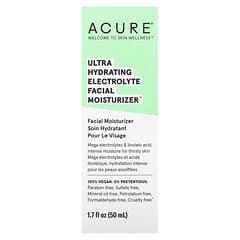 ACURE, Ultrahidratante, Humectante facial con electrolitos, 50 ml (1,7 oz. Líq.)