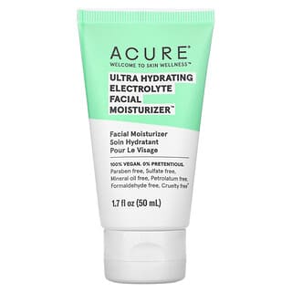 ACURE, Ultra Hydrating, Electrolyte Facial Moisturizer, Feuchtigkeitscreme fürs Gesicht, 50 ml (1,7 fl. oz.)
