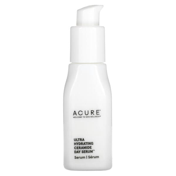 Acure, ウルトラ ハイドレーティング セラミド日中美容液、30ml（1液量オンス）