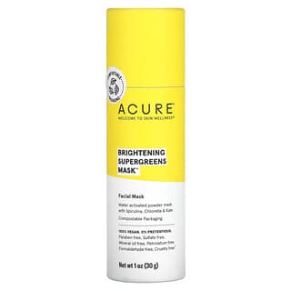 ACURE, Brightening Supergreens Beauty Mask, 1 oz (30 g)